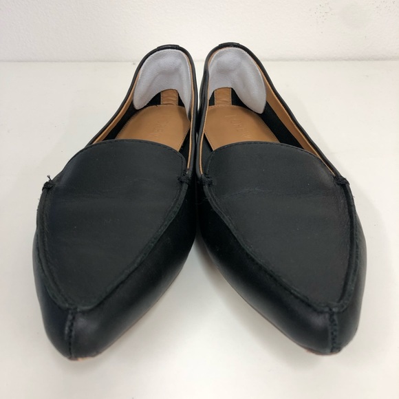 JCrew Factory Edie Leather Loafers - Picture 1 of 6